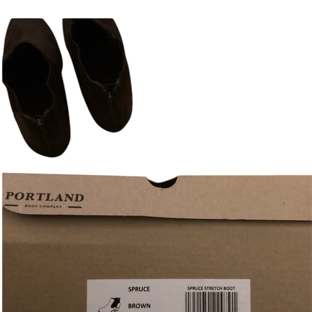 Brown Booties - Picture 6 of 9